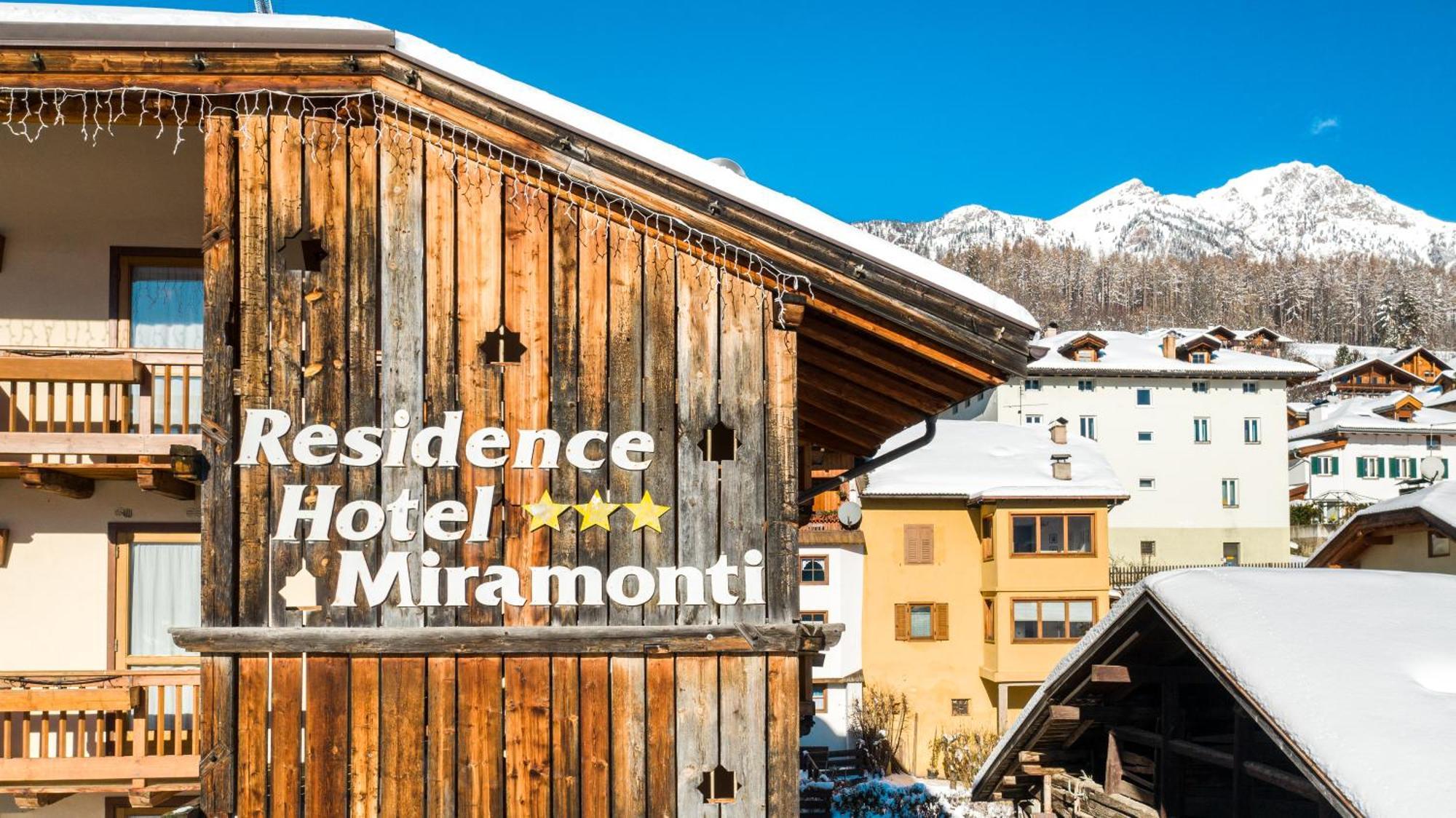 Residence Miramonti Daiano Bagian luar foto