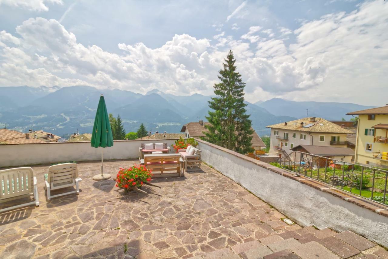 Residence Miramonti Daiano Bagian luar foto